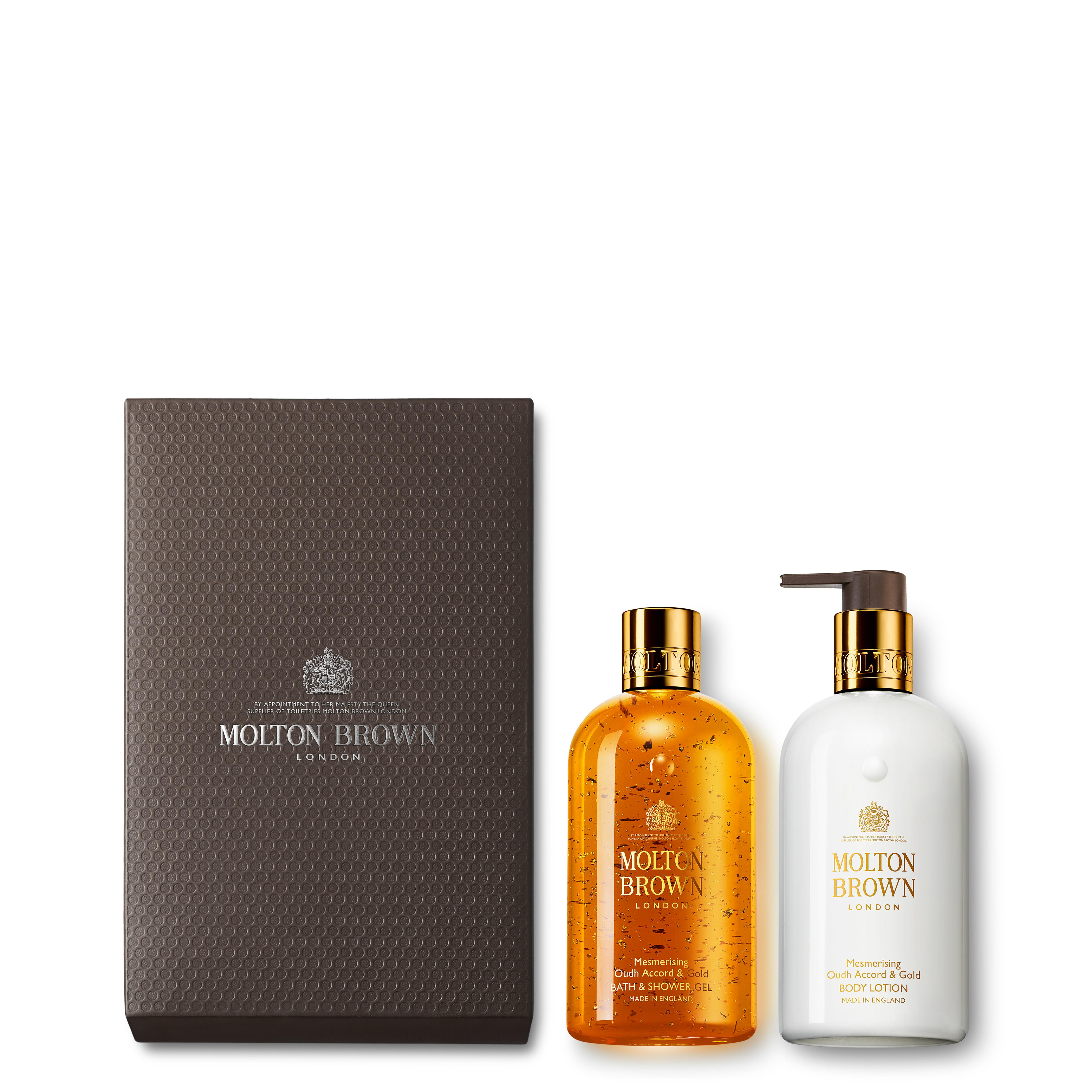 Oudh Body Wash & Lotion Gift Set | Molton Brown® US