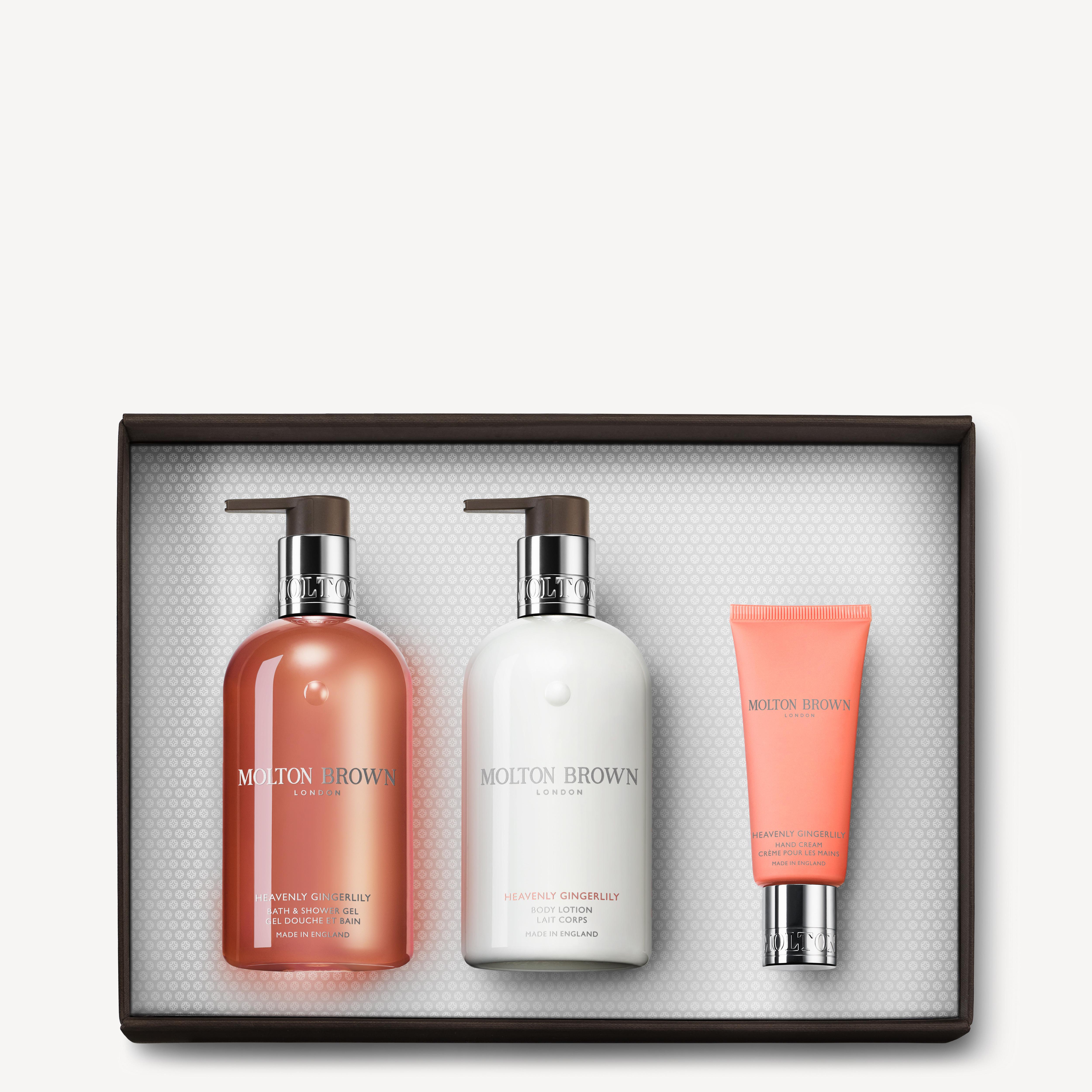 Heavenly Gingerlily Hand Wash, Lotion and Moisturiser Gift Set