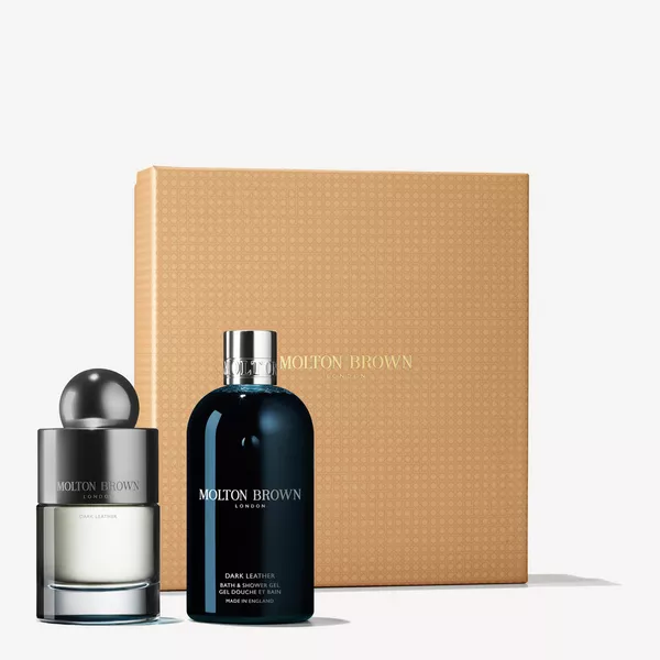 Dark Leather Eau de Toilette Gift Set | Molton Brown US