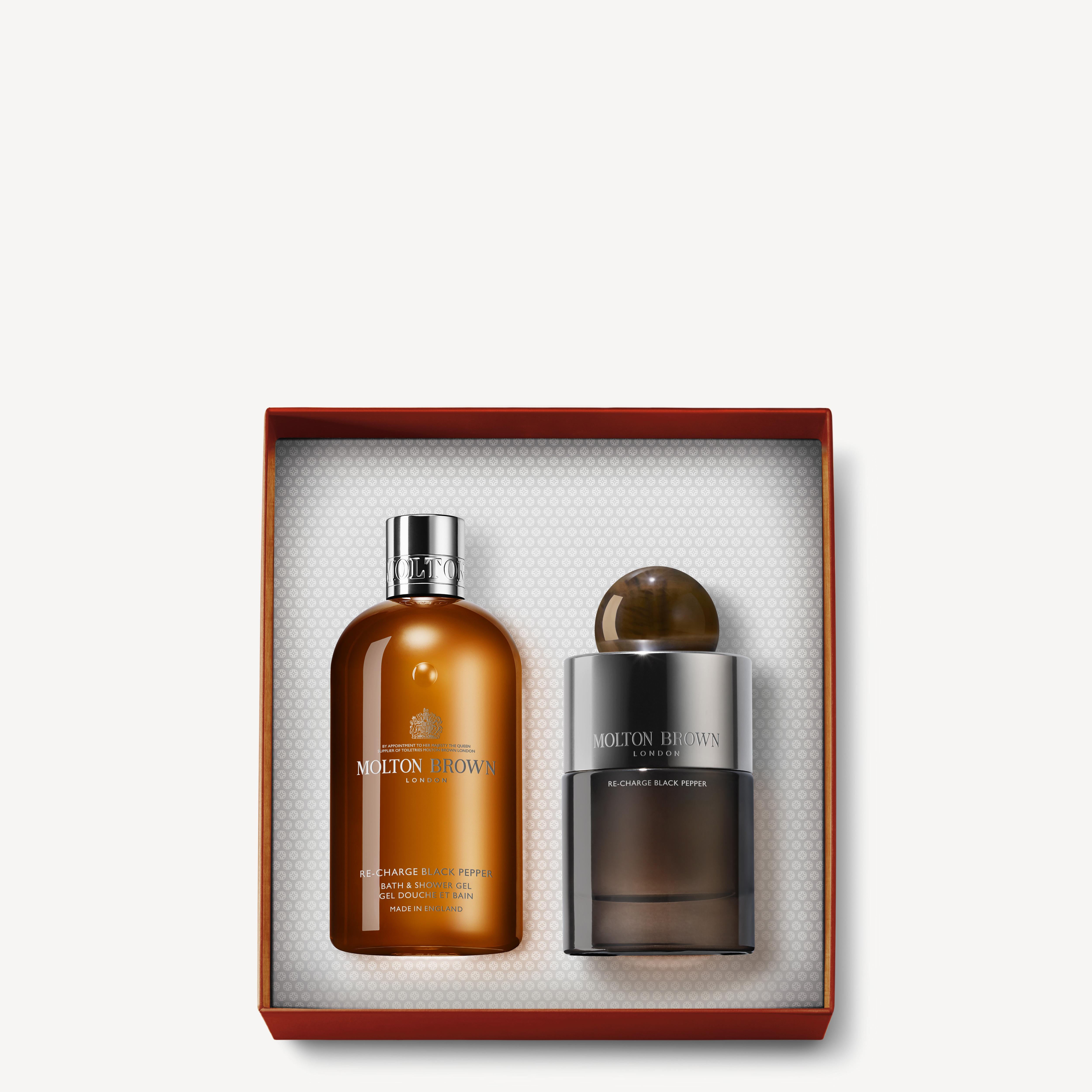 Re-charge Black Pepper Eau de Parfum Duo Gift Set 1 x 300ml, 100ml