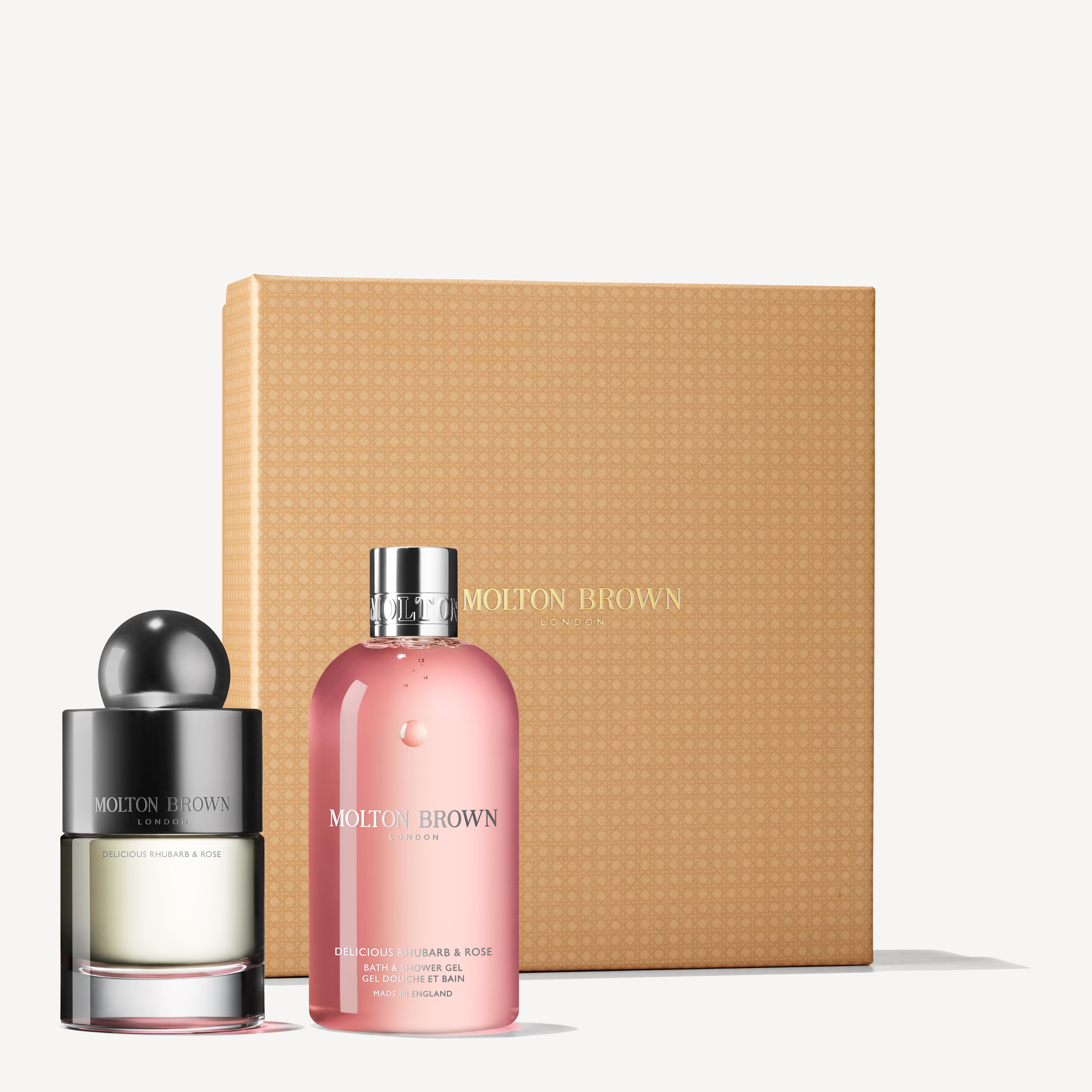 Delicious Rhubarb & Rose Shower Gel and Eau de Toilette Gift Set