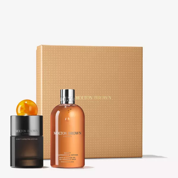 Sunlit Clementine & Vetiver Eau de Parfum Gift Set | Molton Brown US