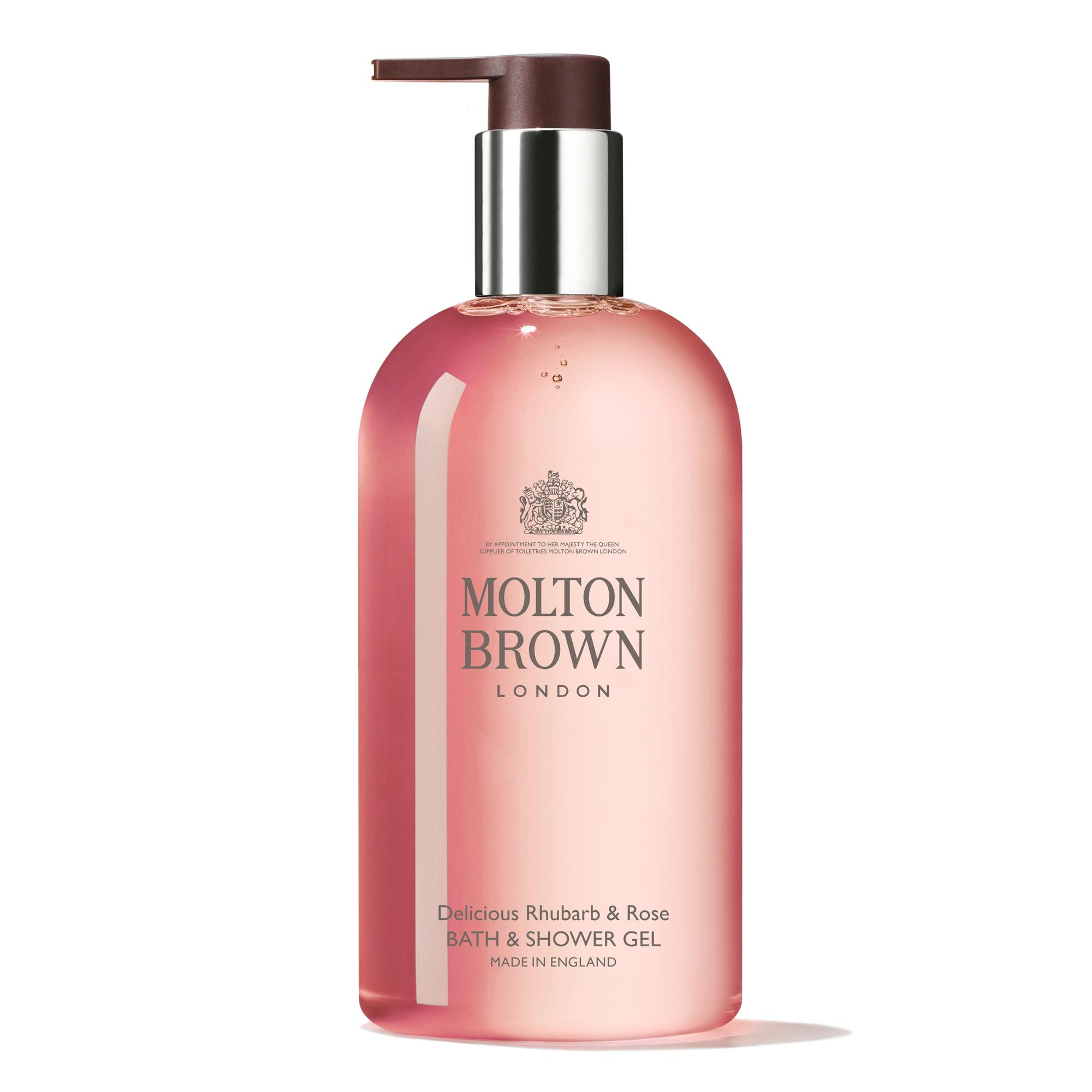 Delicious Rhubarb & Rose Bath & Shower Gel | Molton Brown UK