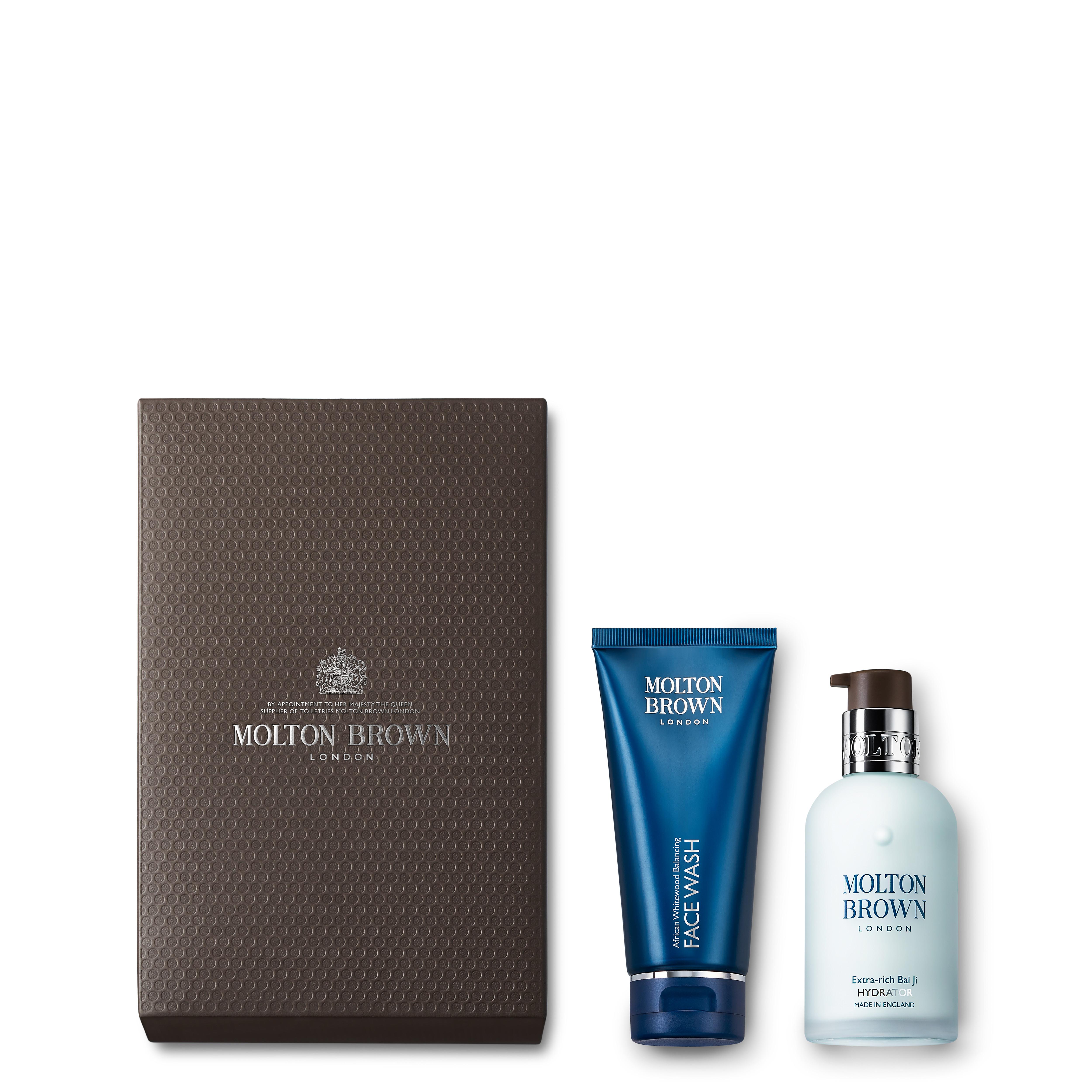 Molton Brown® Men's Face Wash & Moisturiser Gift Set for Dry Skin