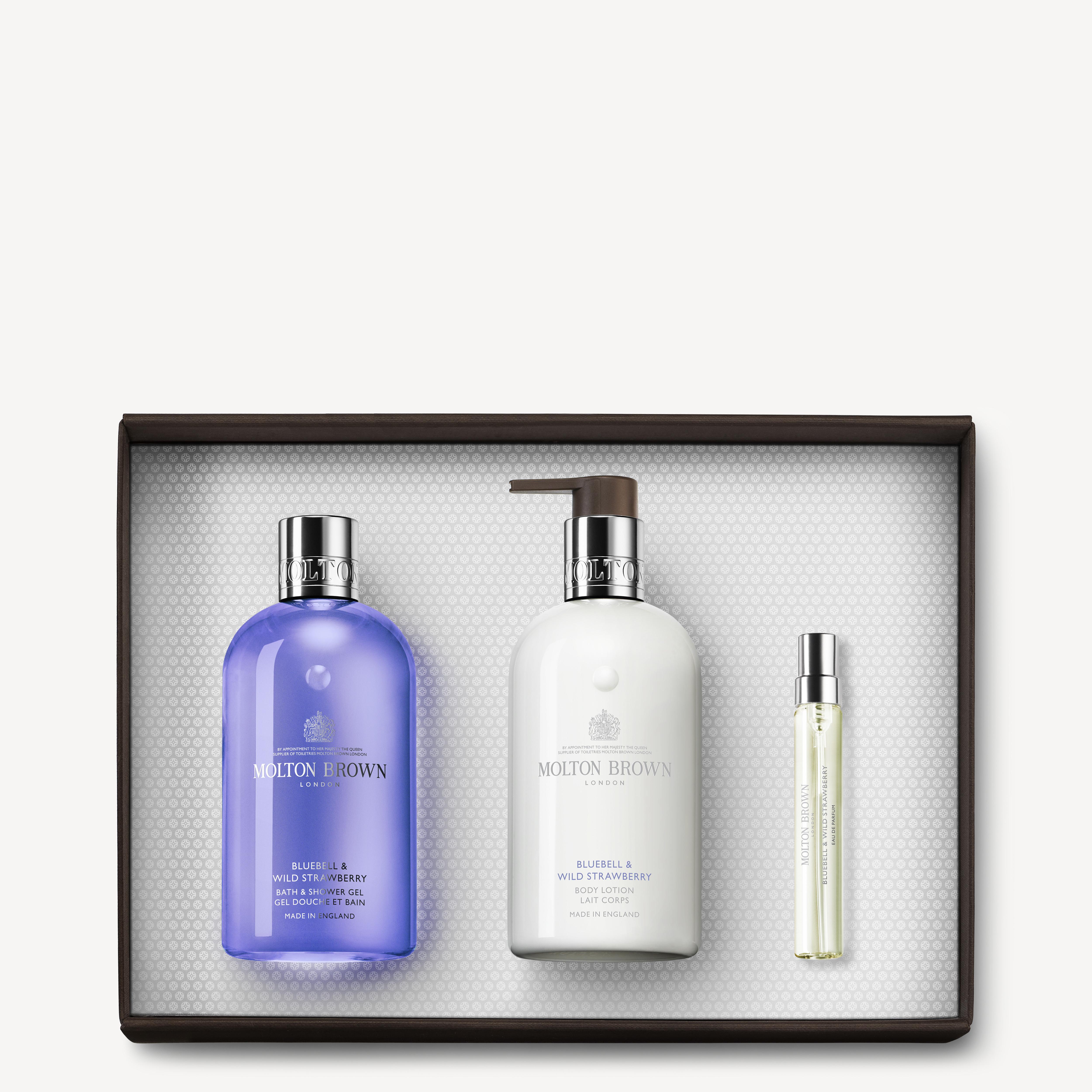 Bluebell & Wild Strawberry Perfume & Bathing Gift Set | Molton