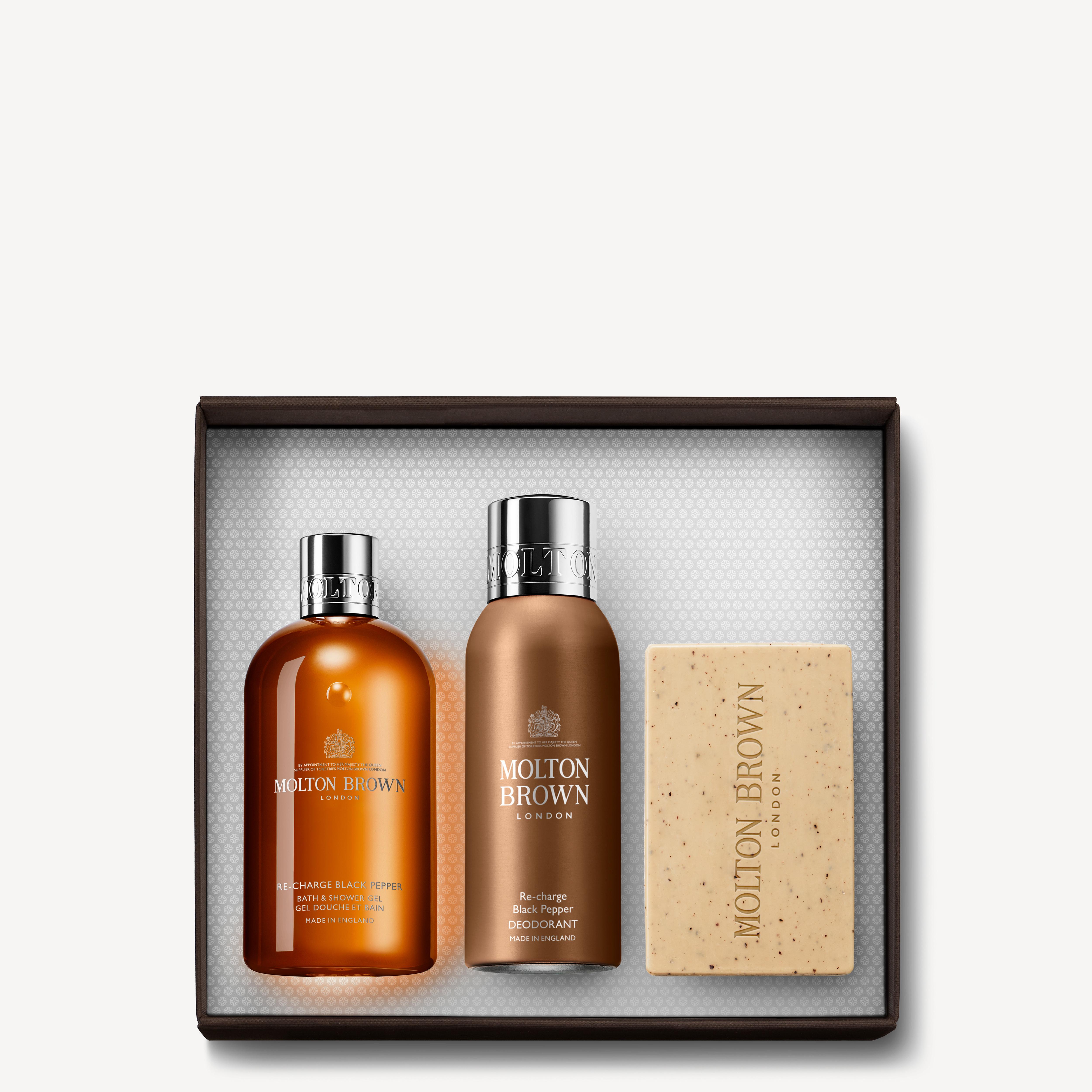 Molton Brown UK Black Pepper Bath & Body Gift Set for Him