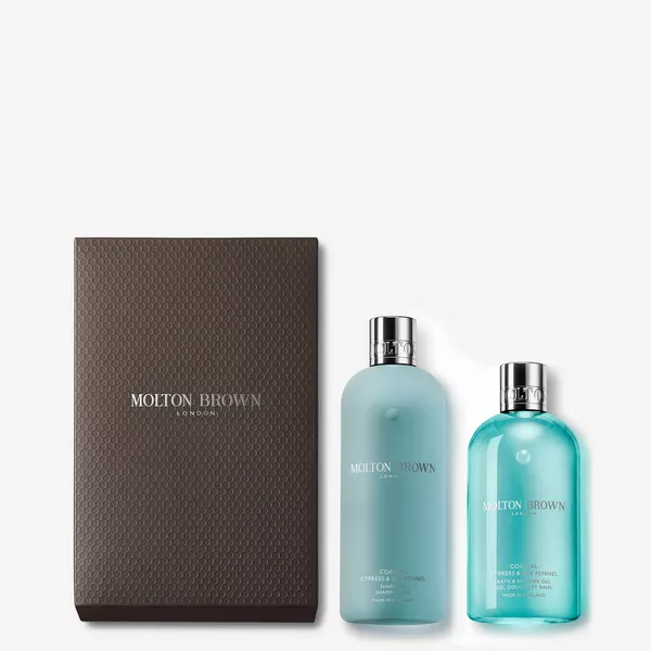 Coastal Cypress & Sea Fennel Shampoo & Bath & Shower Gel Gift Set