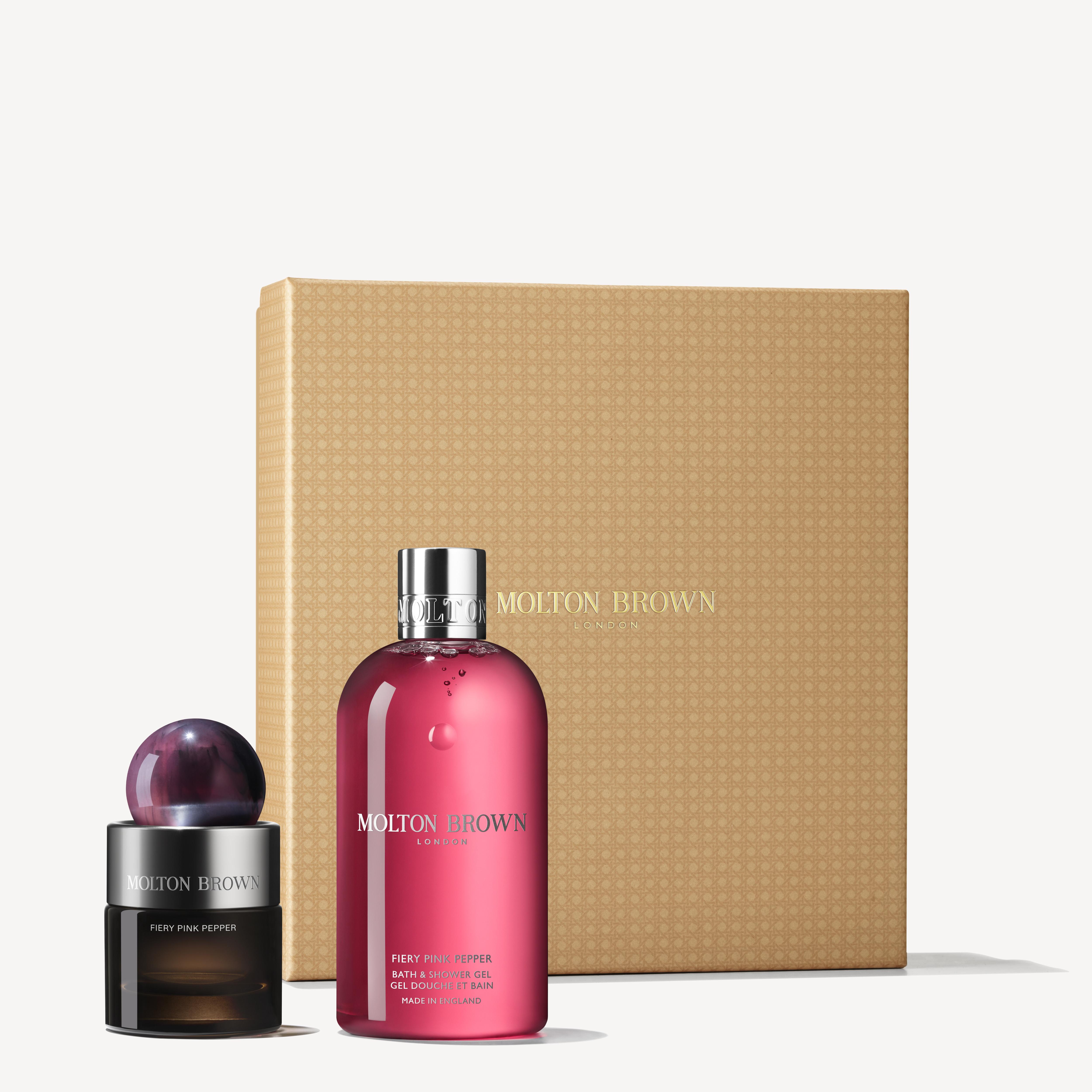 Molton Brown UK Fiery Pink Pepper Fragrance & Body Gift Set