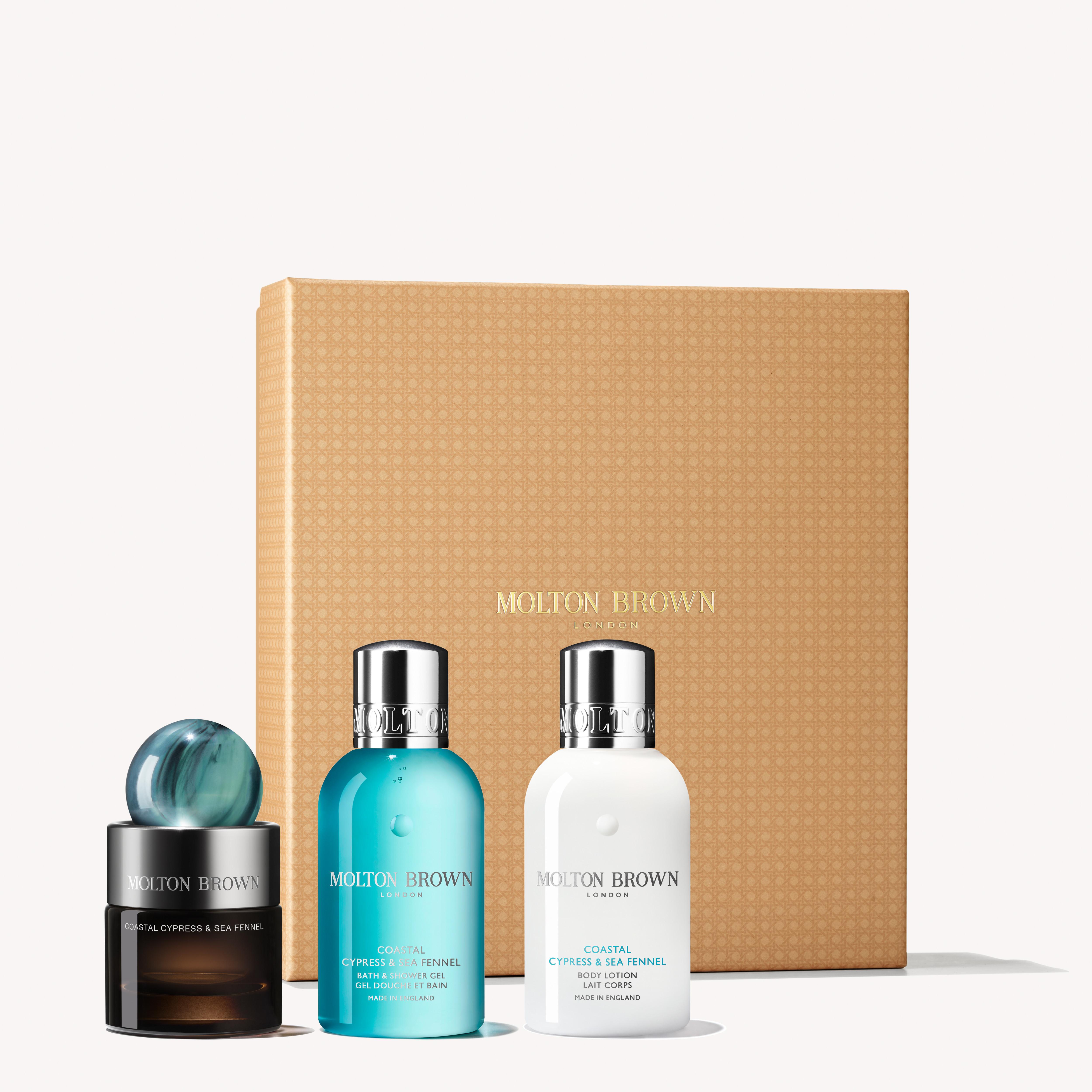 Molton Brown UK Coastal Cypress & Sea Fennel Fragrance Layering Set