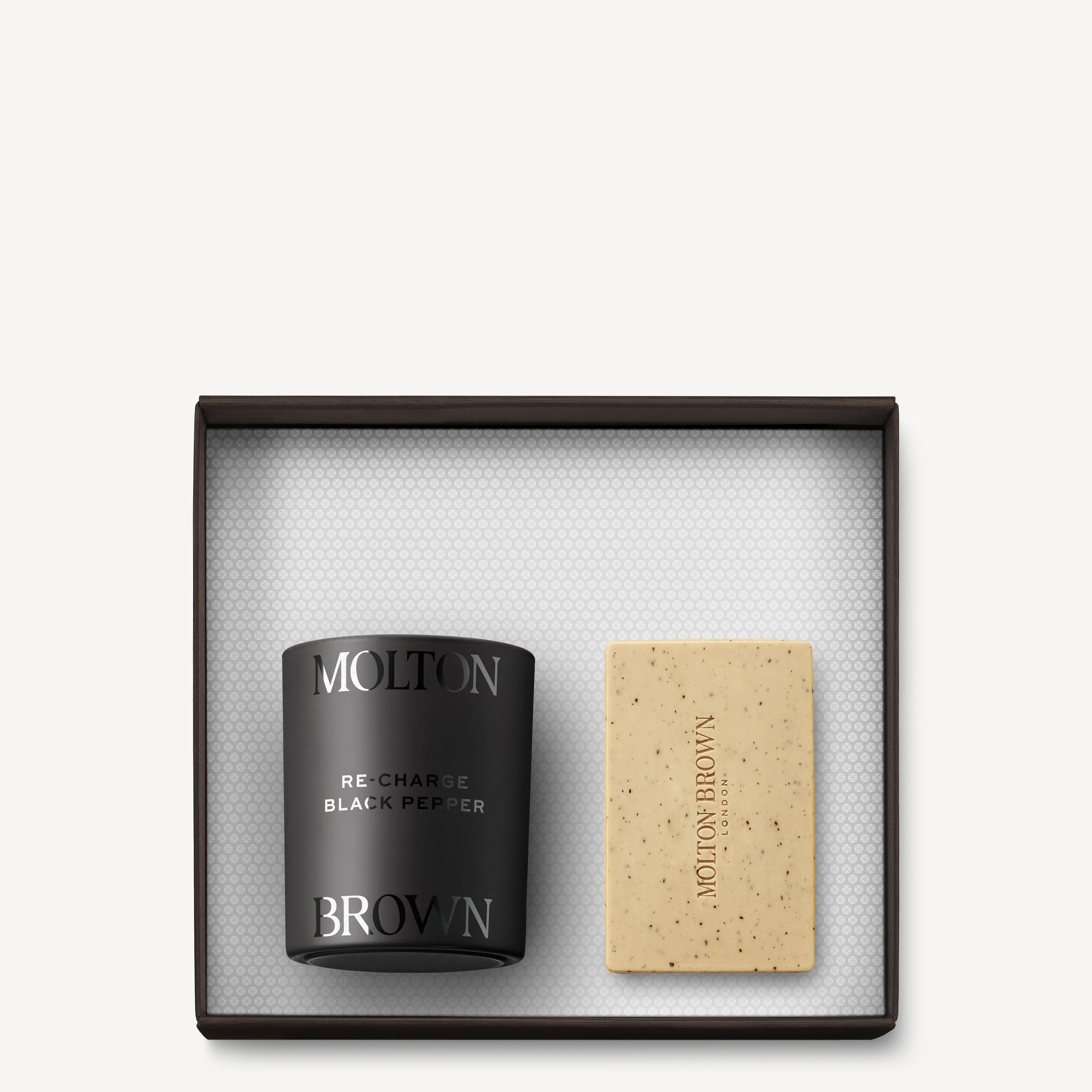 Molton Brown UK Re-charge Black Pepper Body & Home Duo
