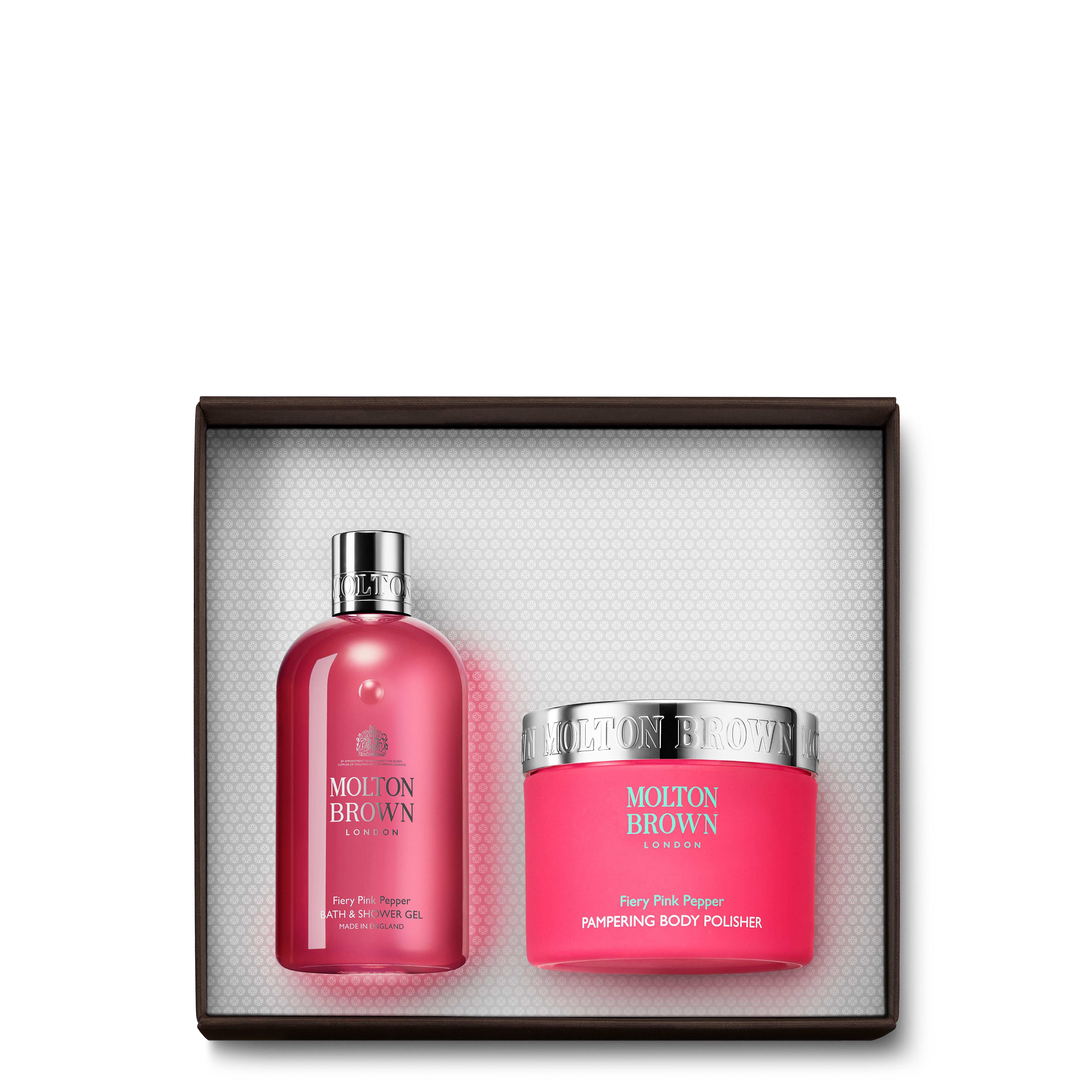 Molton Brown UK Fiery Pink Pepper Bath & Body Gift Set