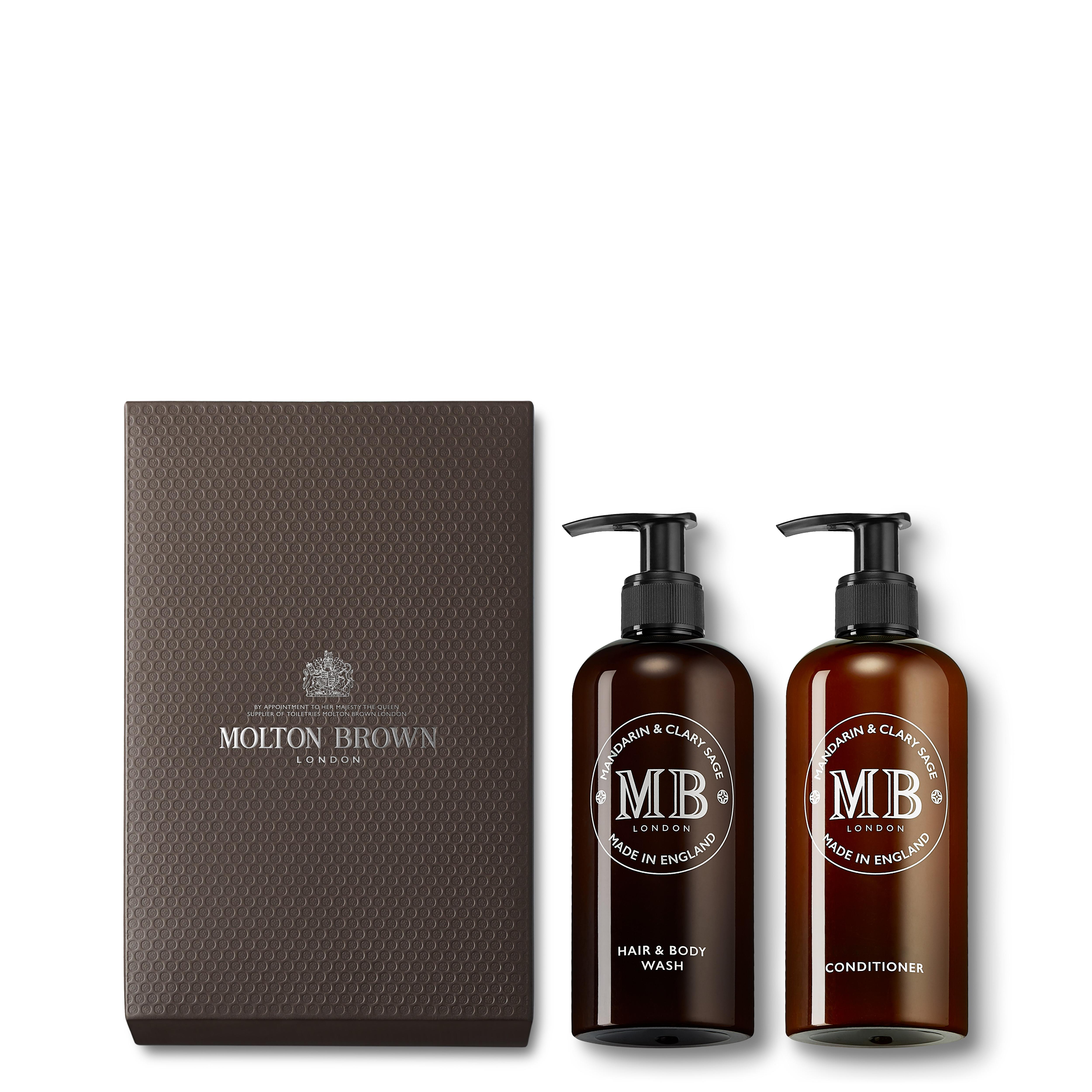 Molton Brown USA  Mandarin & Clary Sage Hair & Bath Gift Set