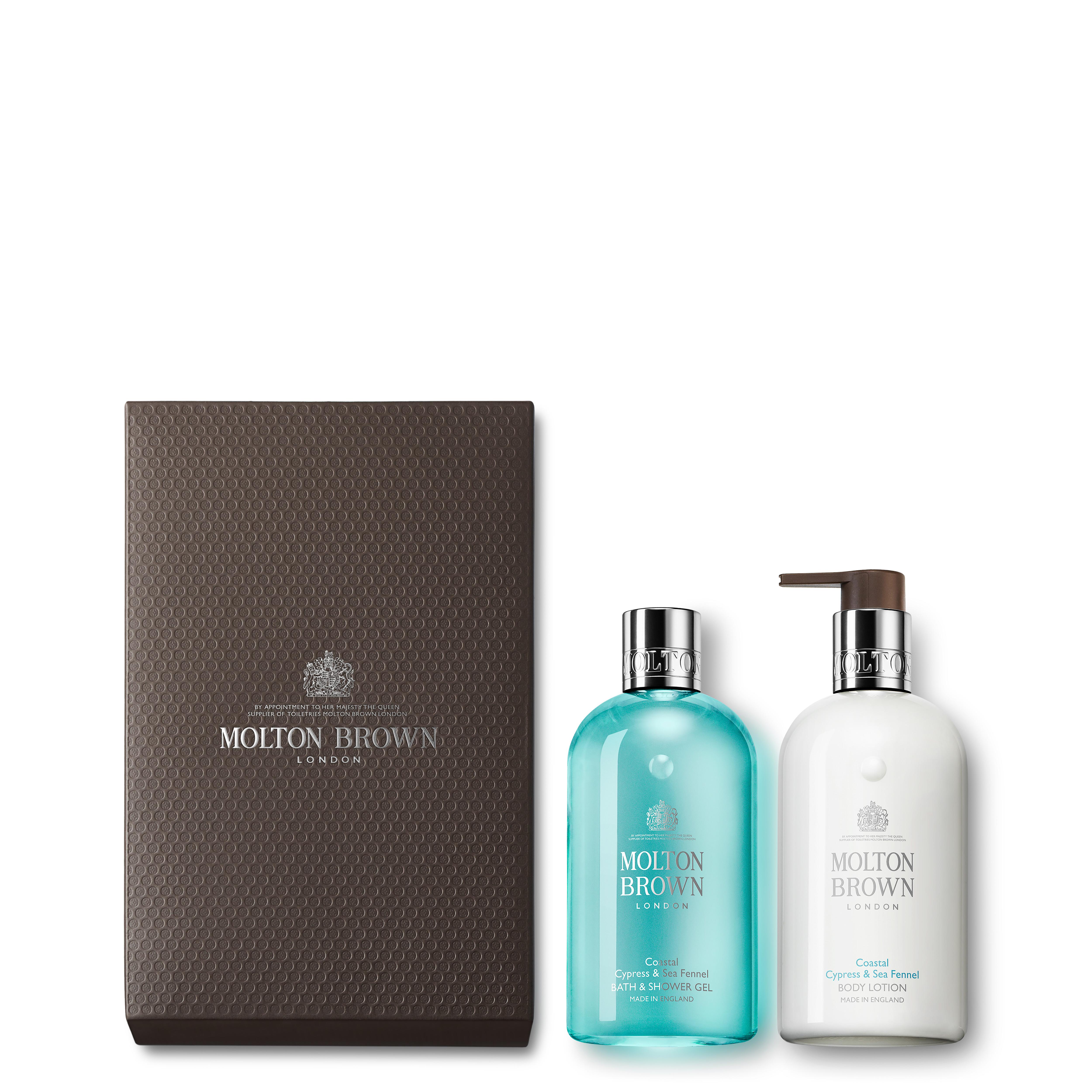 Coastal Cypress & Sea Fennel Body Wash & Lotion Set