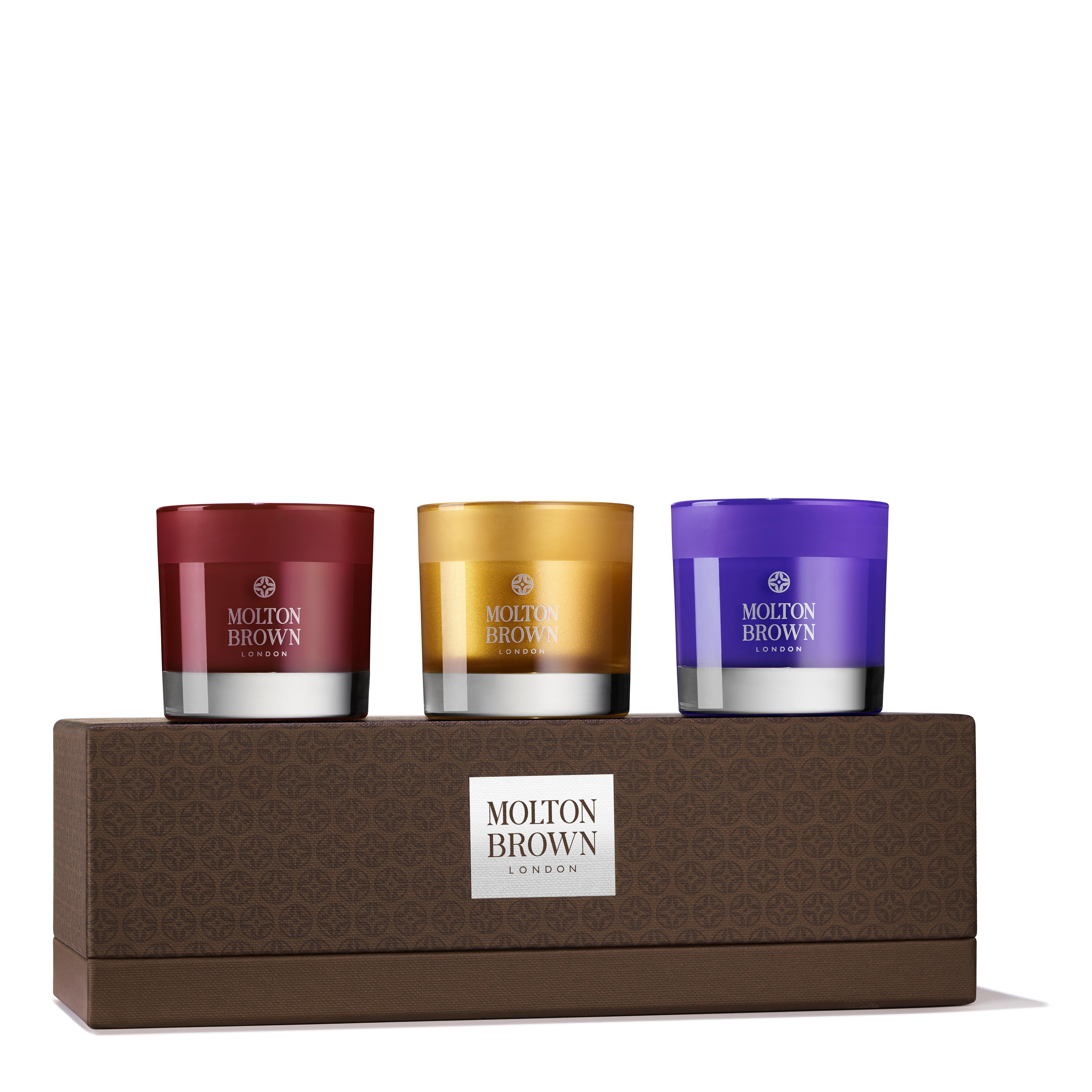 Molton Brown USA  Rich Explorations Mini Scented Candles Gift Set