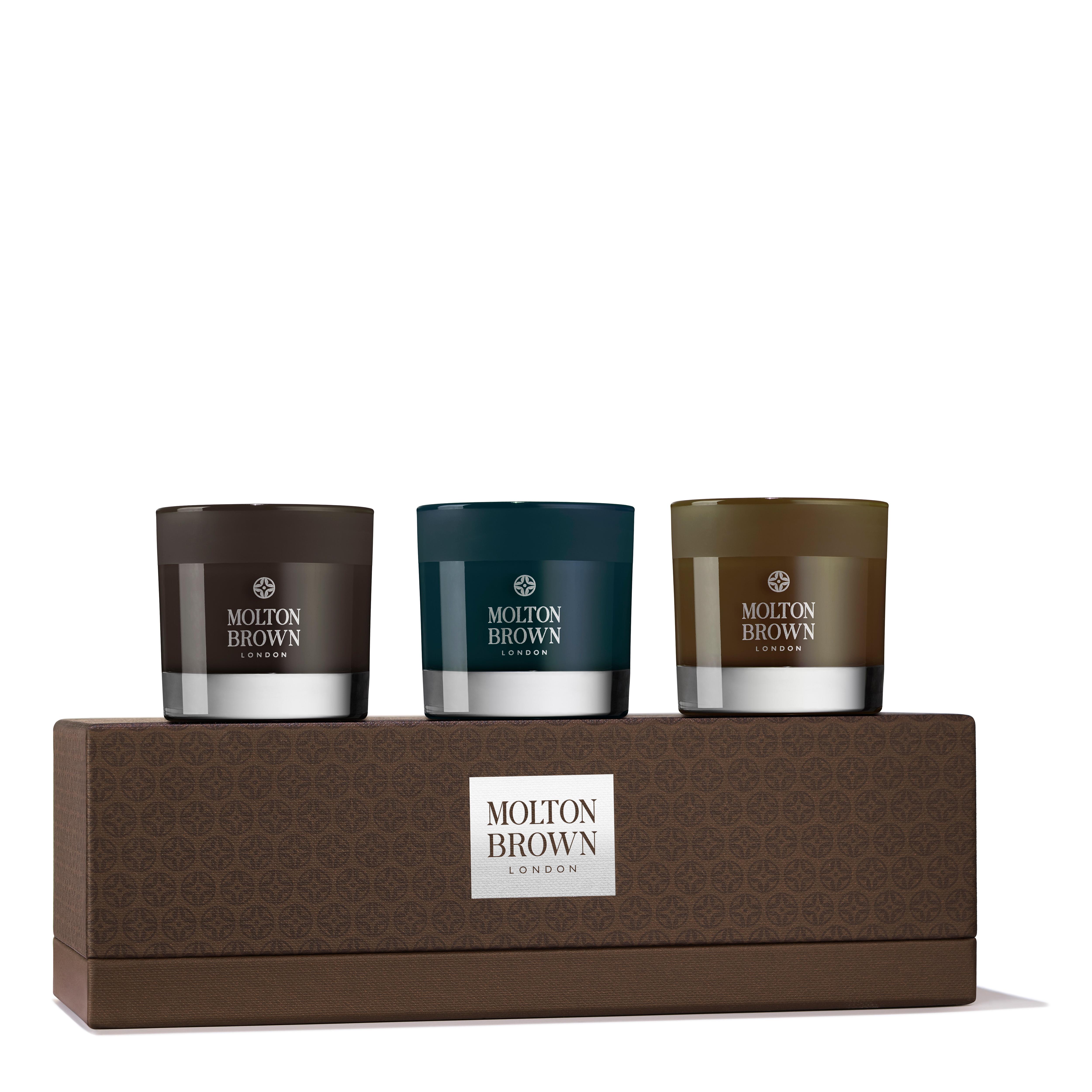 Molton Brown USA  Deep Adventures Mini Scented Candles Gift Set