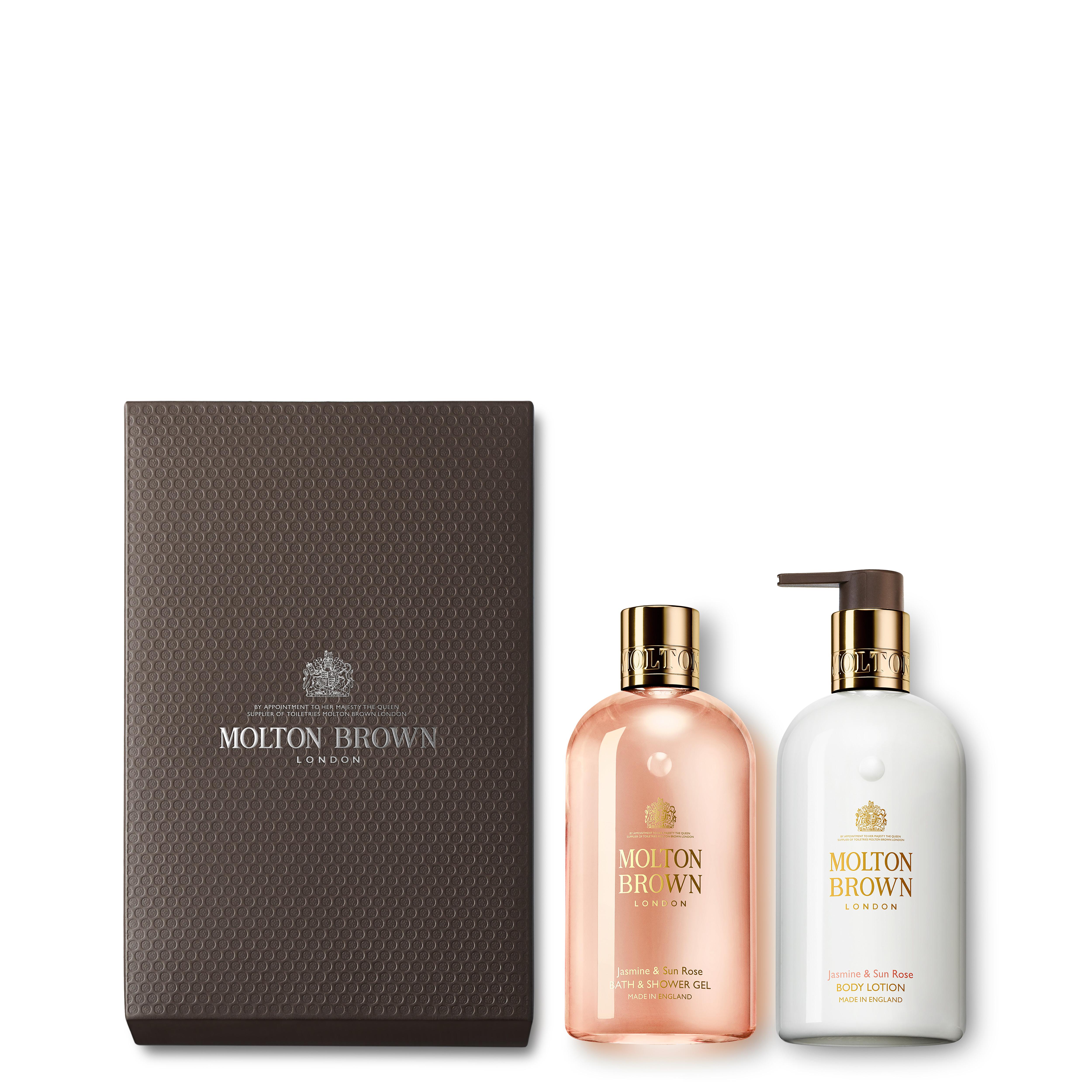 Molton Brown USA  Jasmine & Sun Rose Shower Gel & Lotion Set