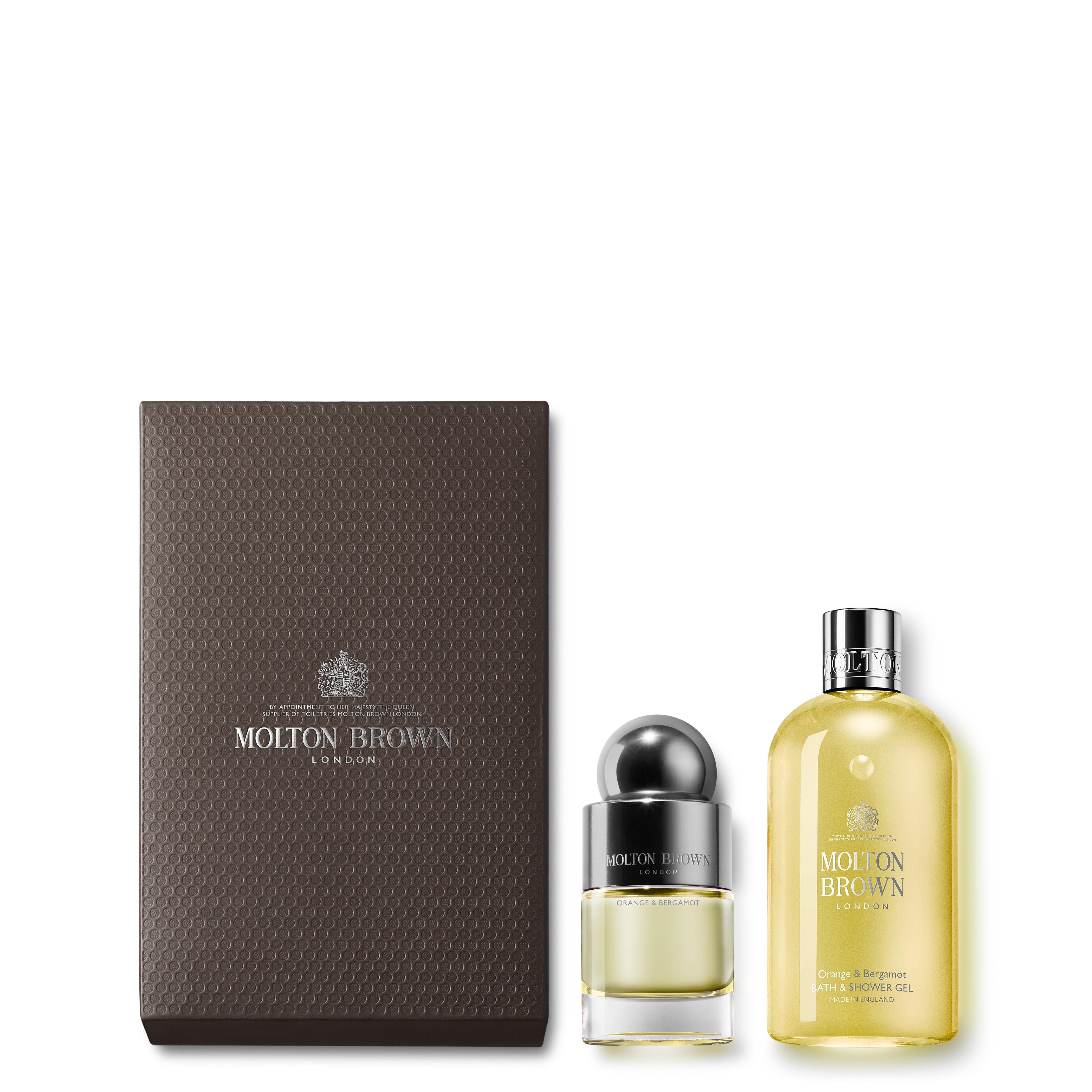 Molton Brown UK Orange and Bergamot Shower Gel & Fragrance Gift Set