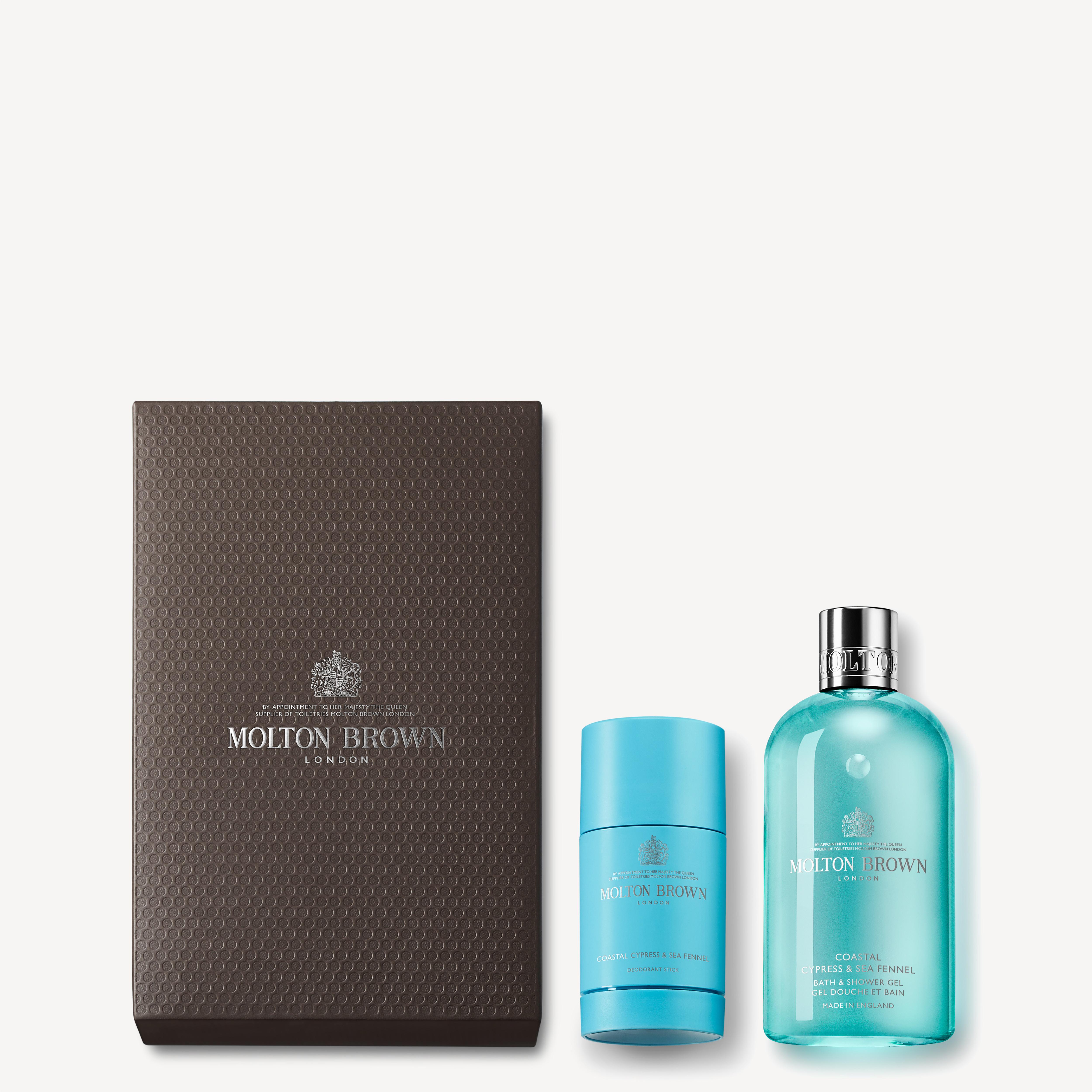 Molton Brown USA  Coastal Cypress & Sea Fennel Deodorant Gift Set