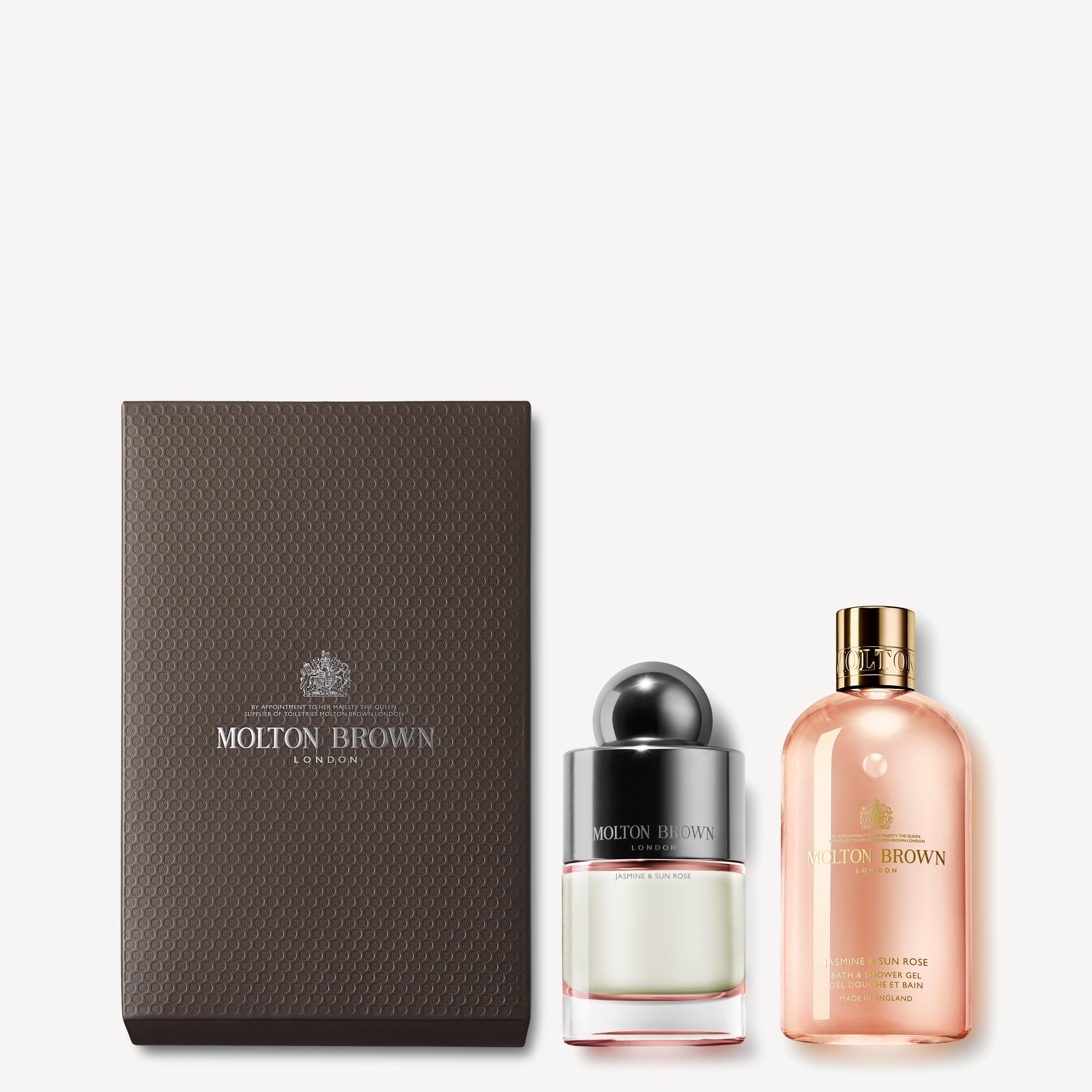 Molton Brown UK Jasmine and Sun Rose Fragrance Gift Set